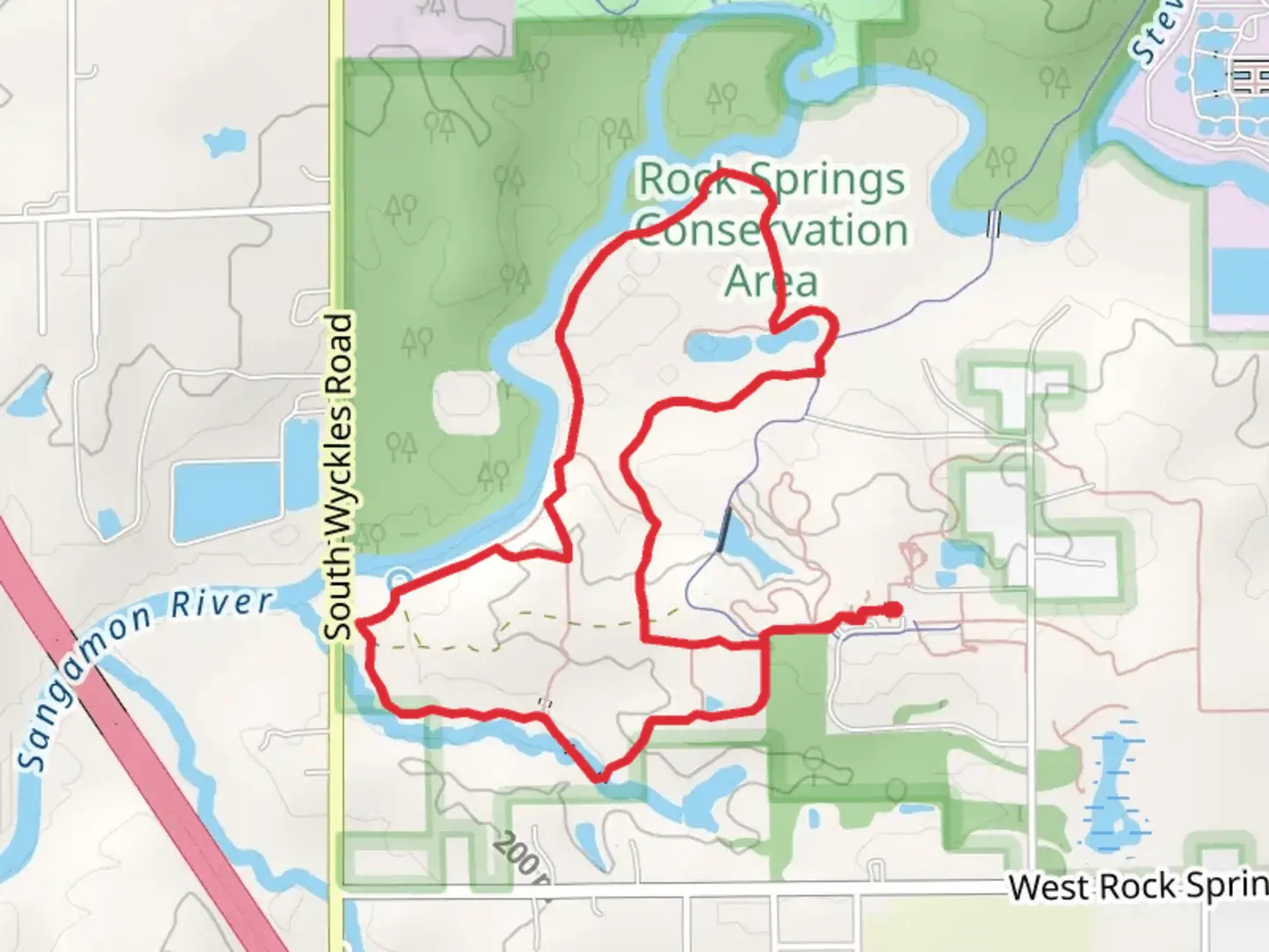 An image depicting the trail Big Oak, River and Turtle Ponds Loop TRail and its surrounding area.