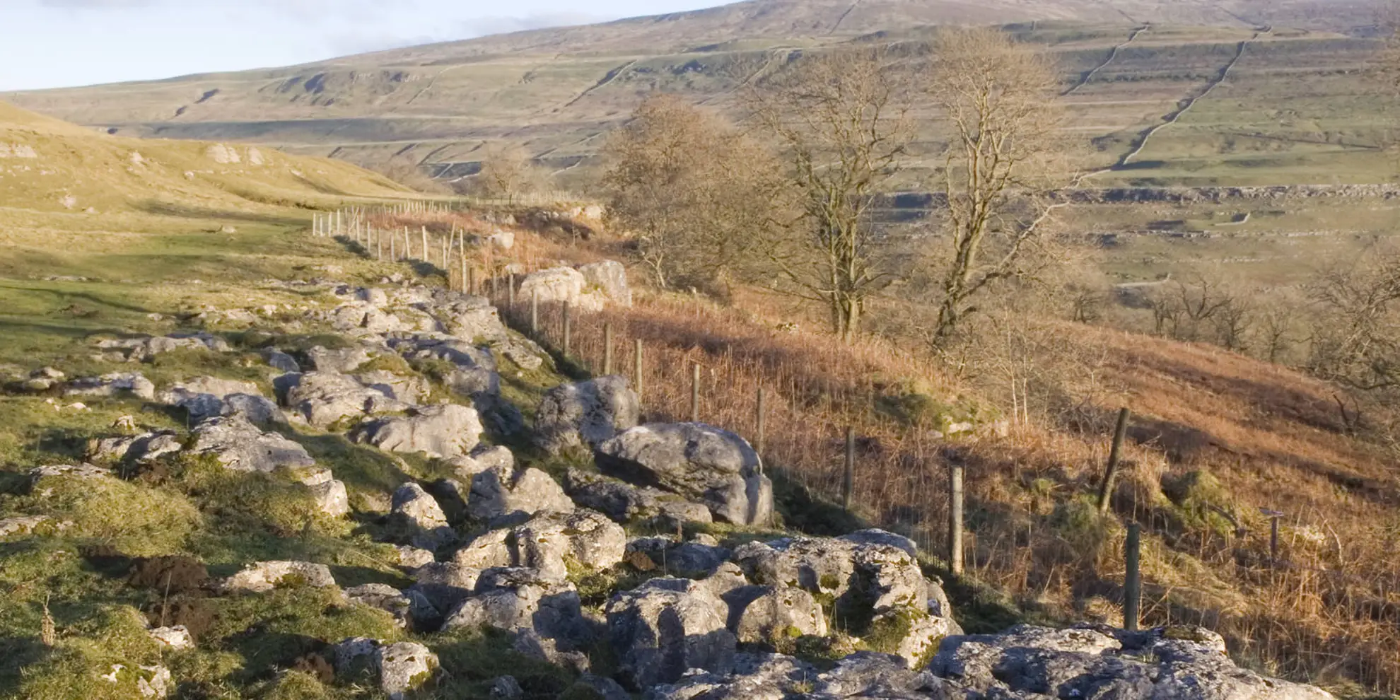 An image depicting the trail Buckden Pike from Buckden and its surrounding area.
