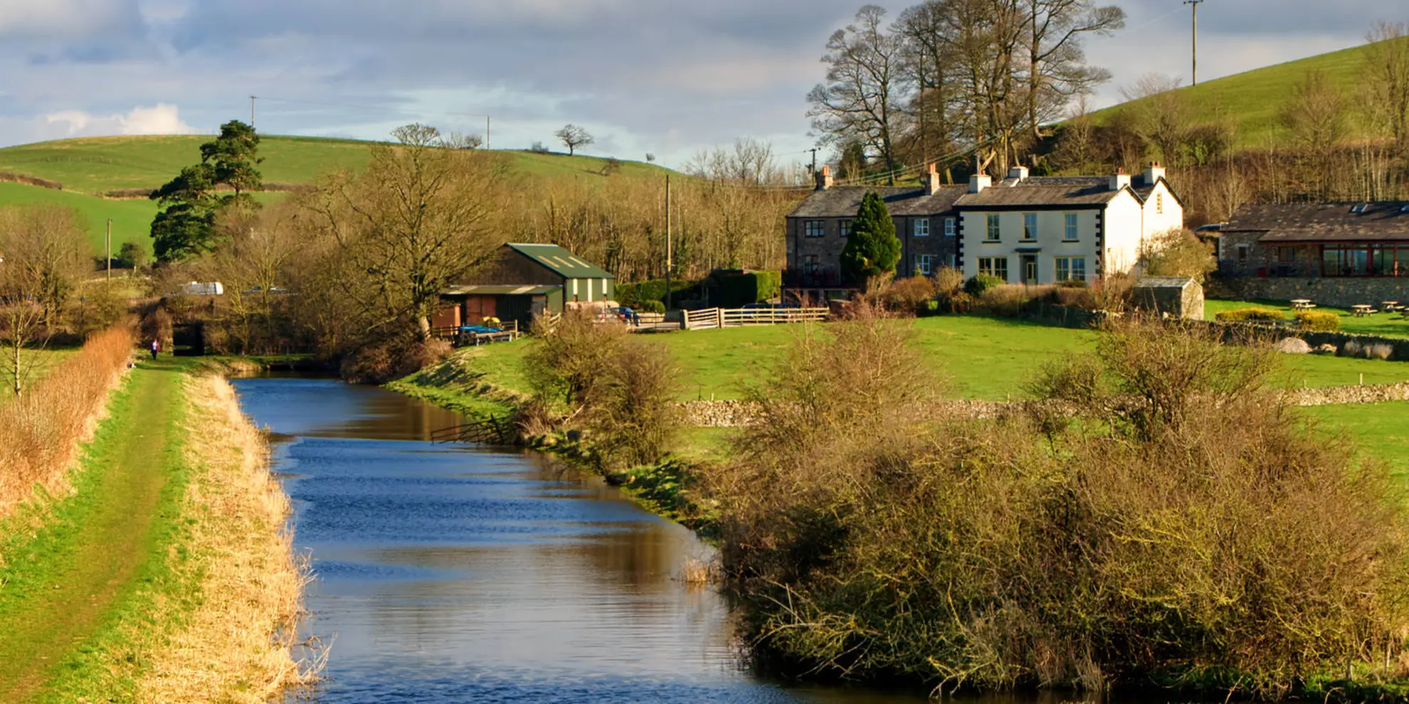 An image depicting the trail Pendle Witches Way and its surrounding area.
