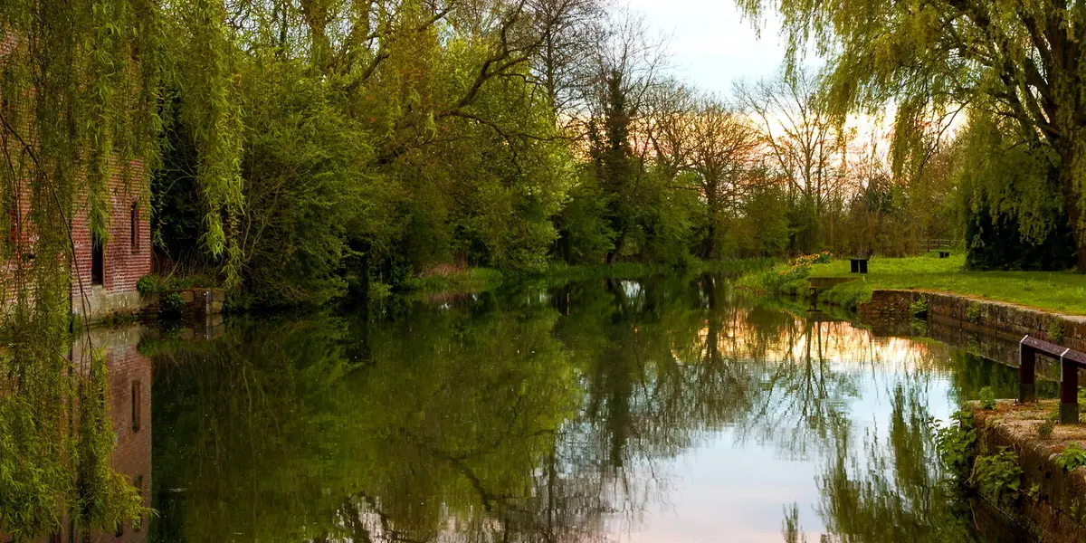Pocklington Canal from Allerthorpe Wood