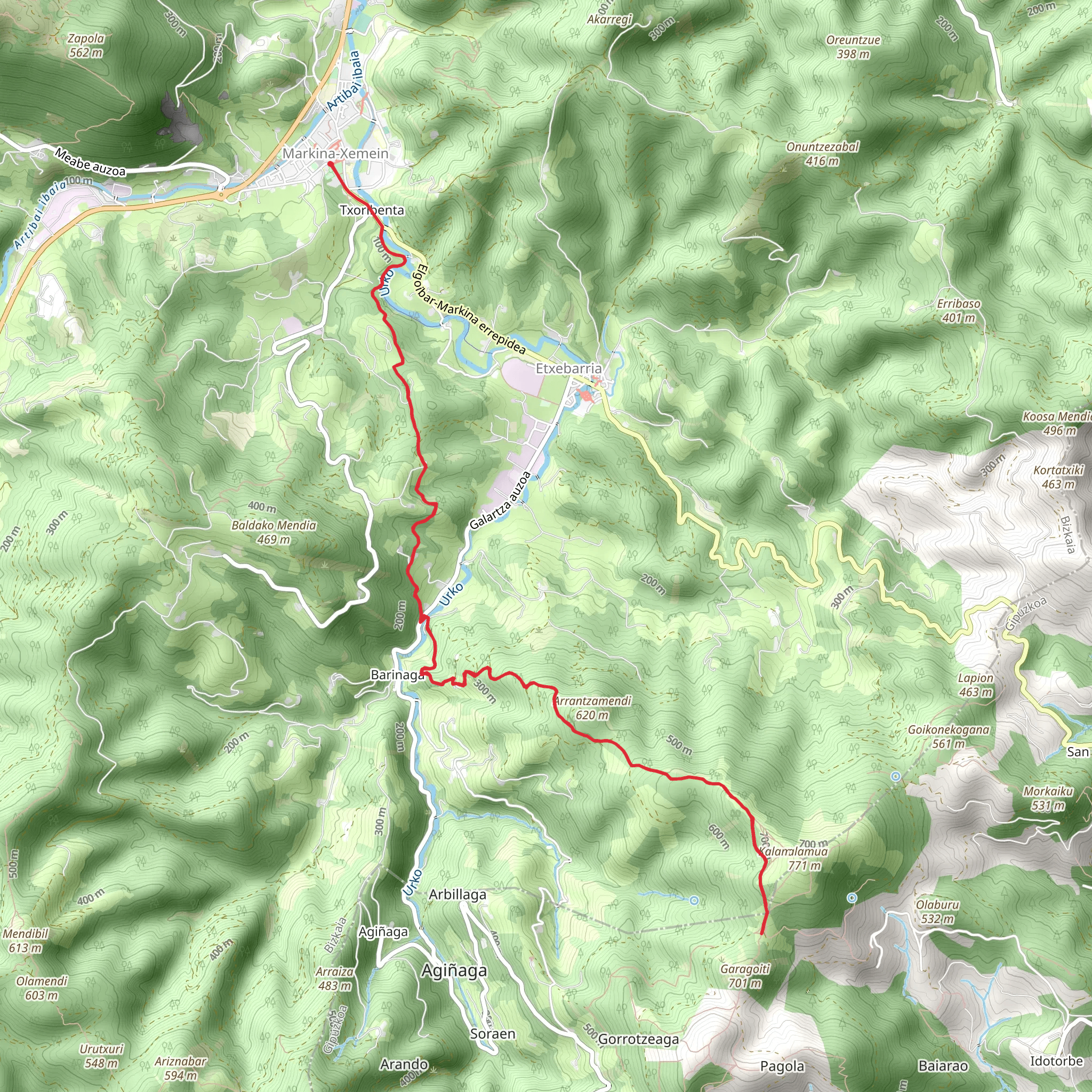 Trail of the Max or Kalamua PR BI 23 mobile static map