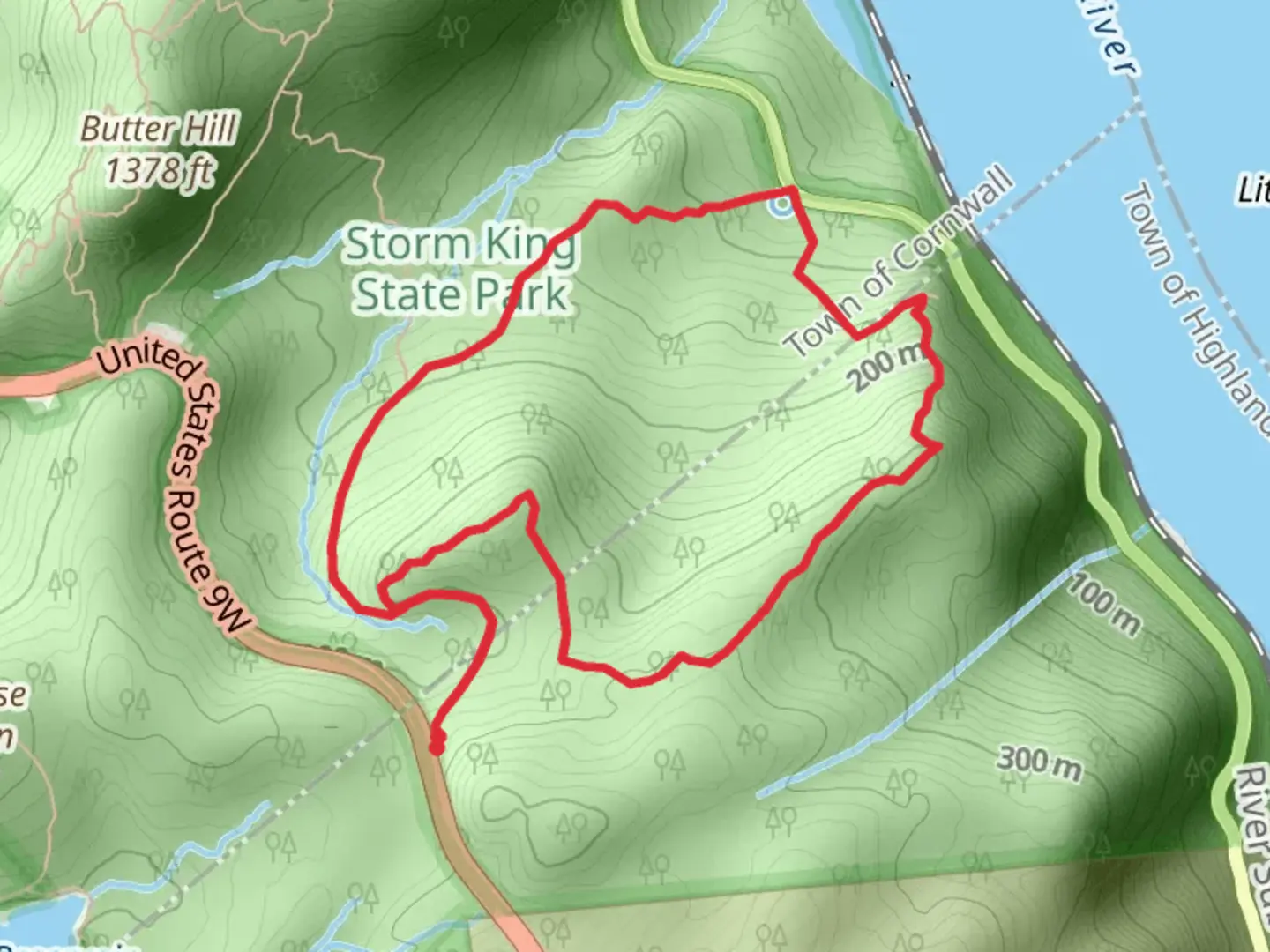 An image depicting the trail Howell Trail and its surrounding area.