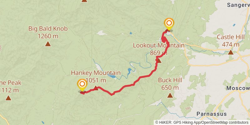 Wild Oak Loop stage 3 Map