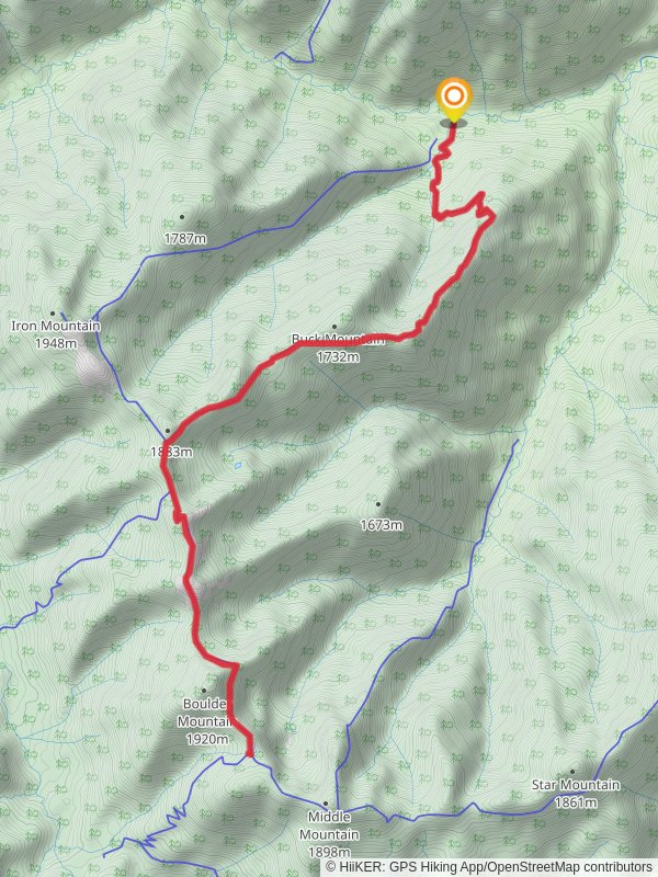 Divide Lake via Buck Mountain Trail