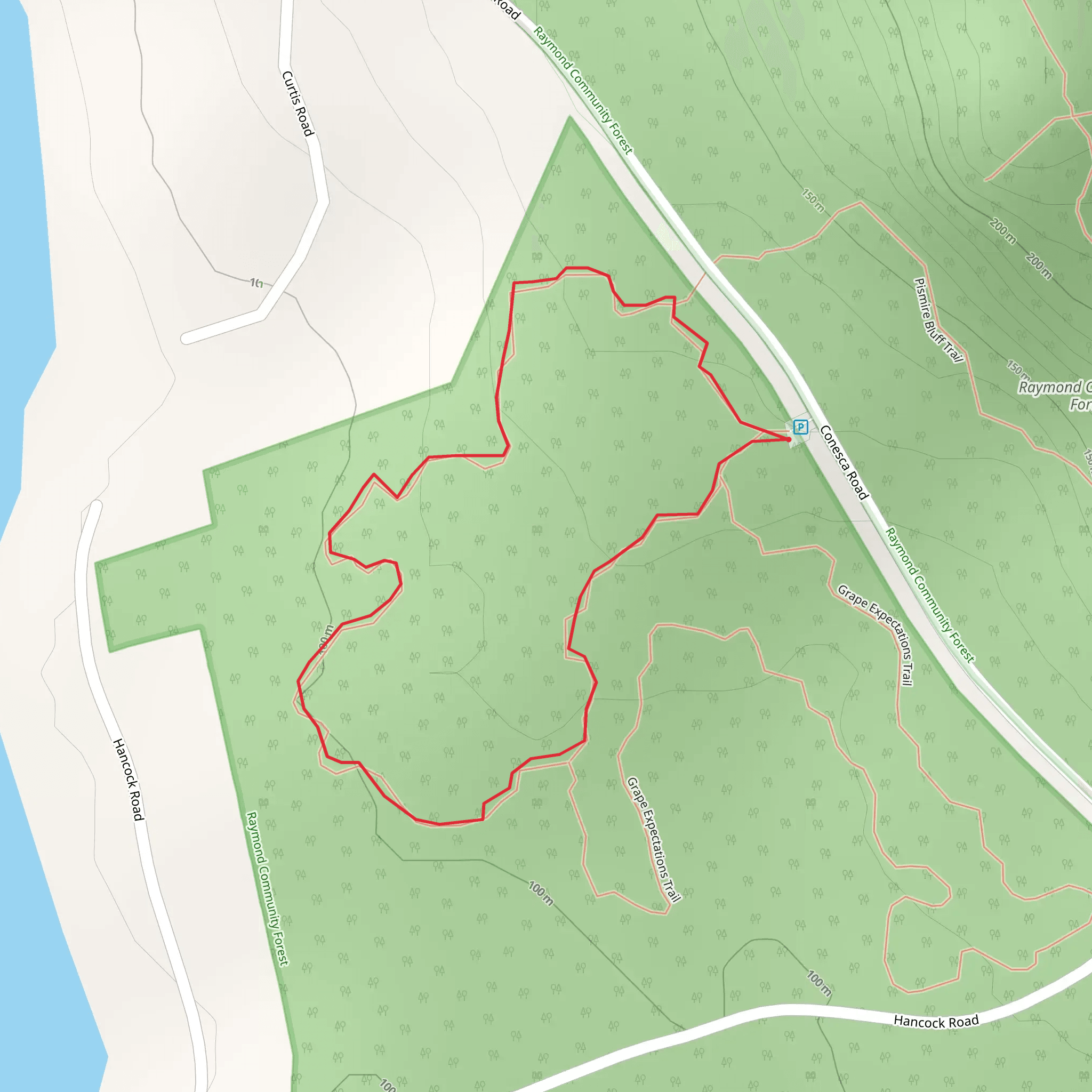 Conesca Road- West Loop mobile static map