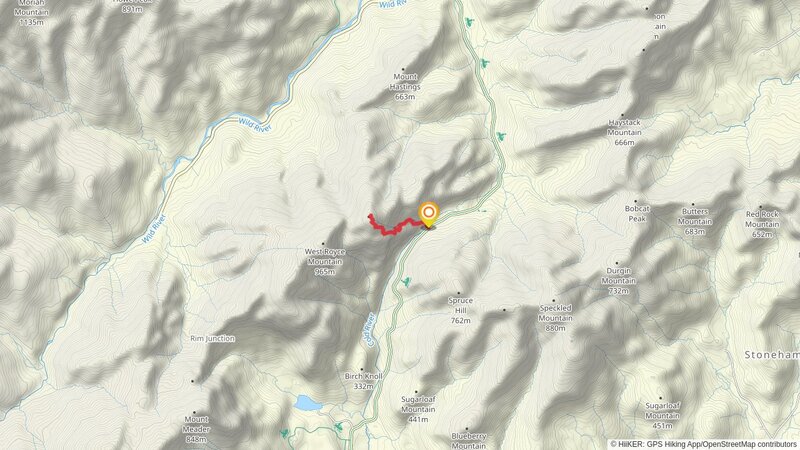 East Royce Mountain Loop from Evans Notch Pass