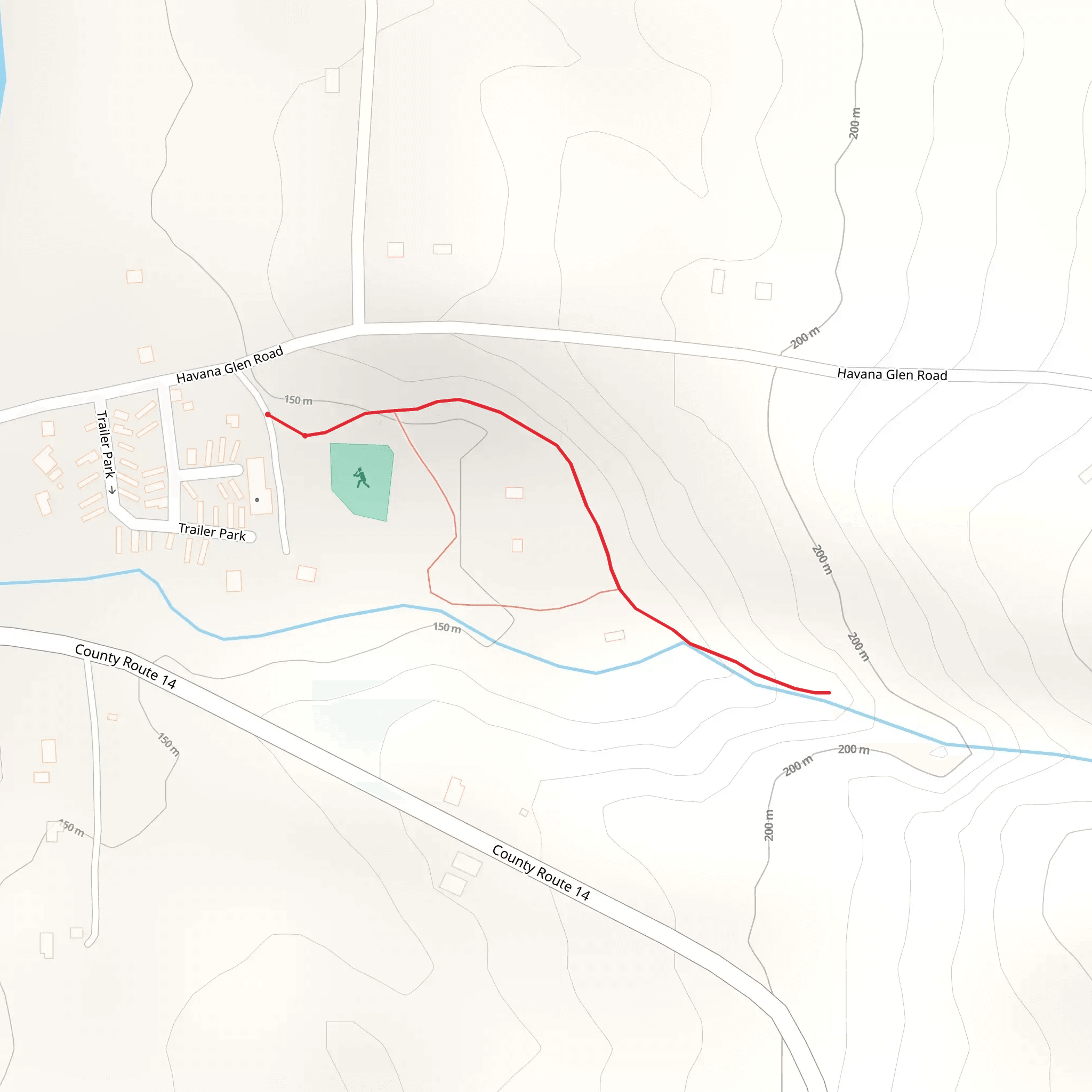 Havana Glen mobile static map