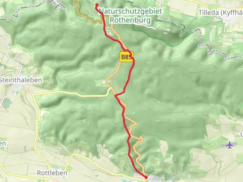 Kyffhaeuserweg and Kaiserweg Walk