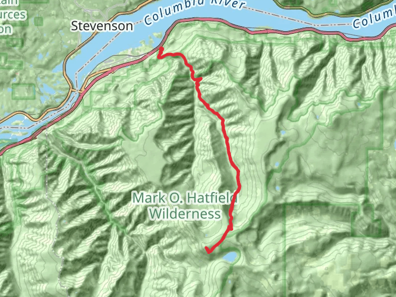 Chinidere Mountain via Herman Creek Trail