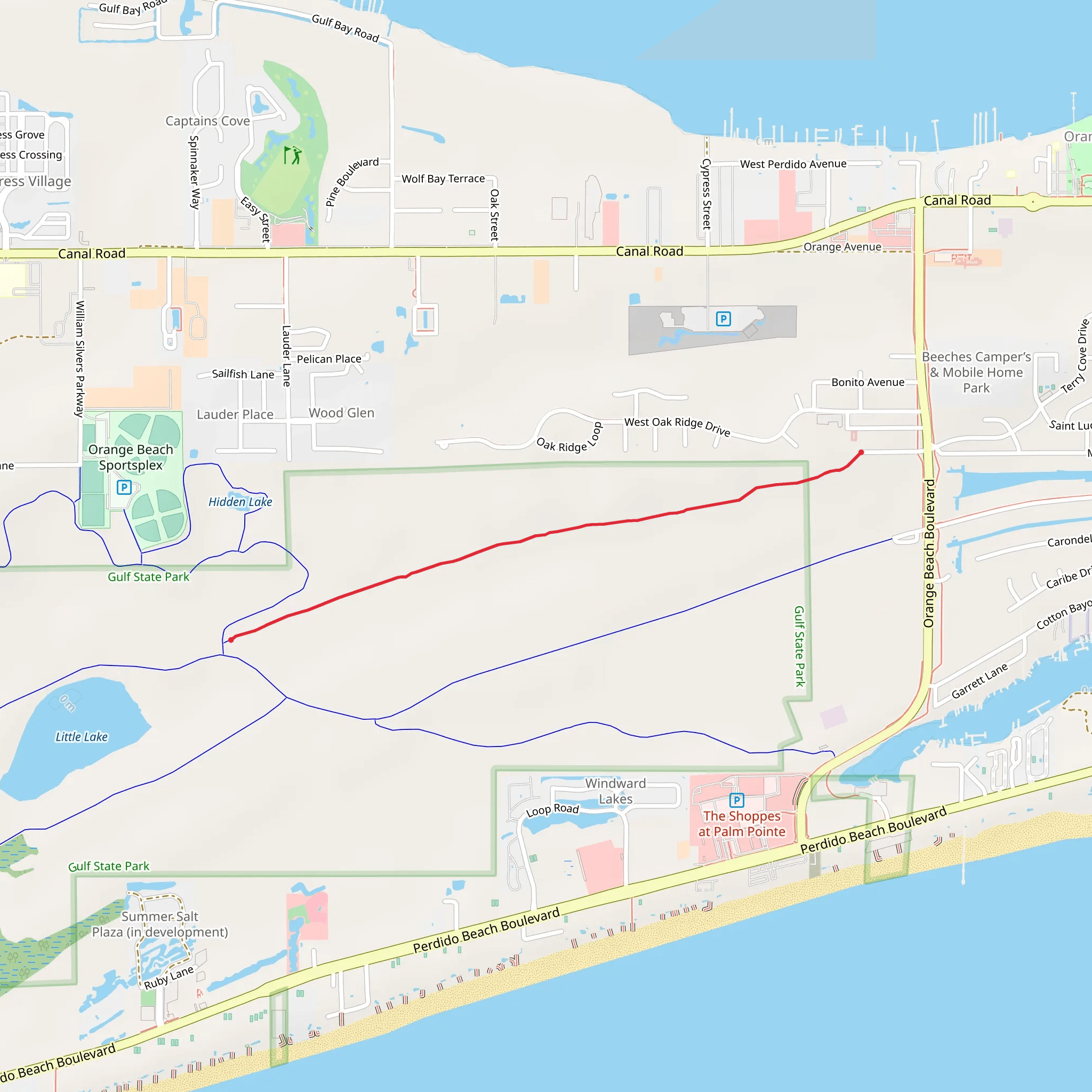 Rattlesnake Ridge Trail - Short mobile static map
