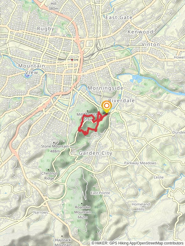 Star Trail and Wood Thrush Trail Loop