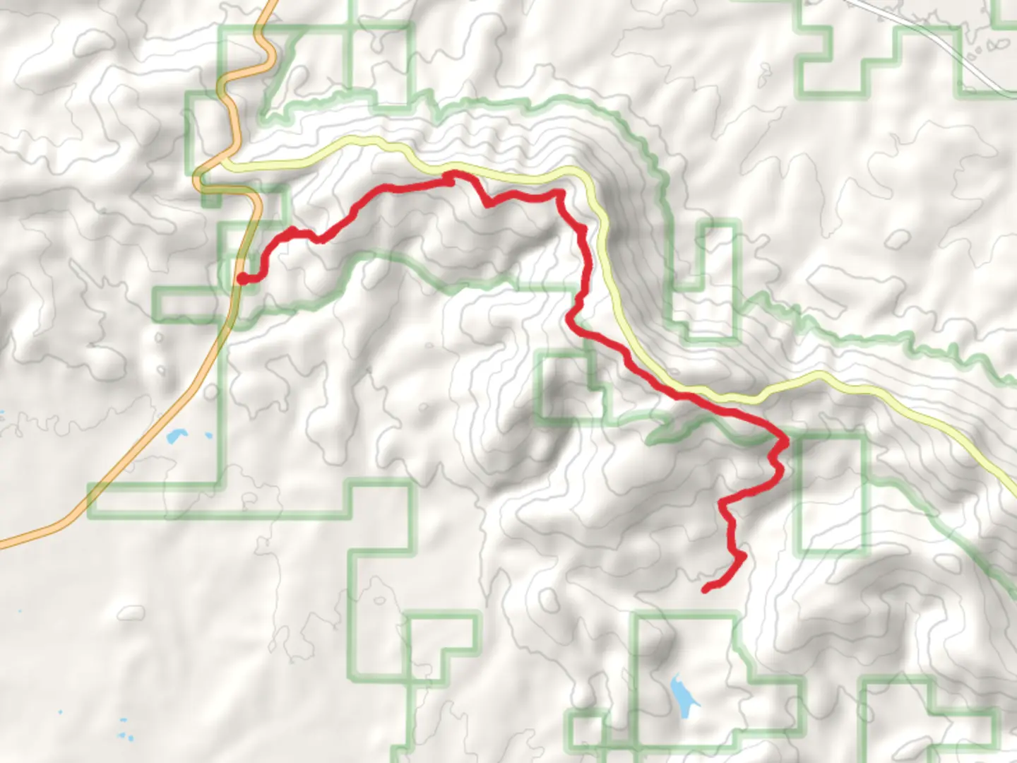 An image depicting the trail Ouachita and Bohannon Trail and its surrounding area.