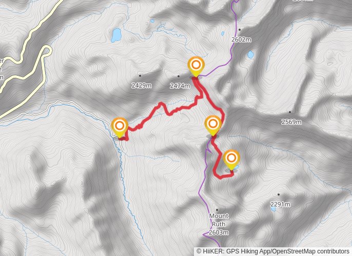 Lost Lake #2 mobile static map