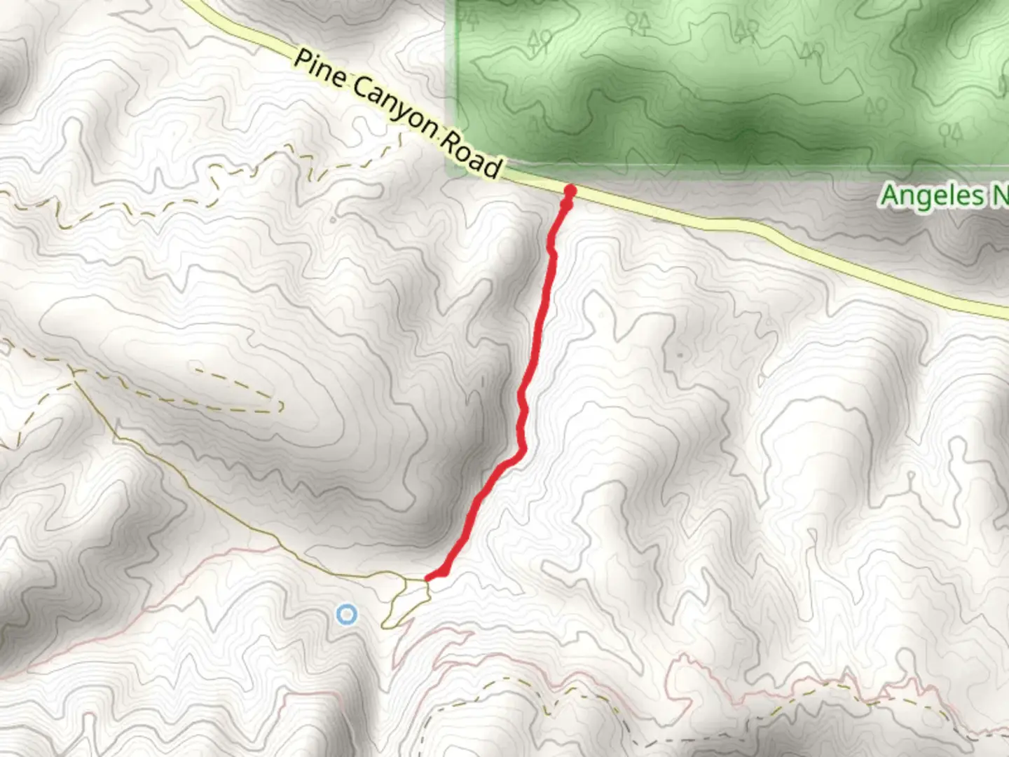 An image depicting the trail Lower Shake Trail and its surrounding area.