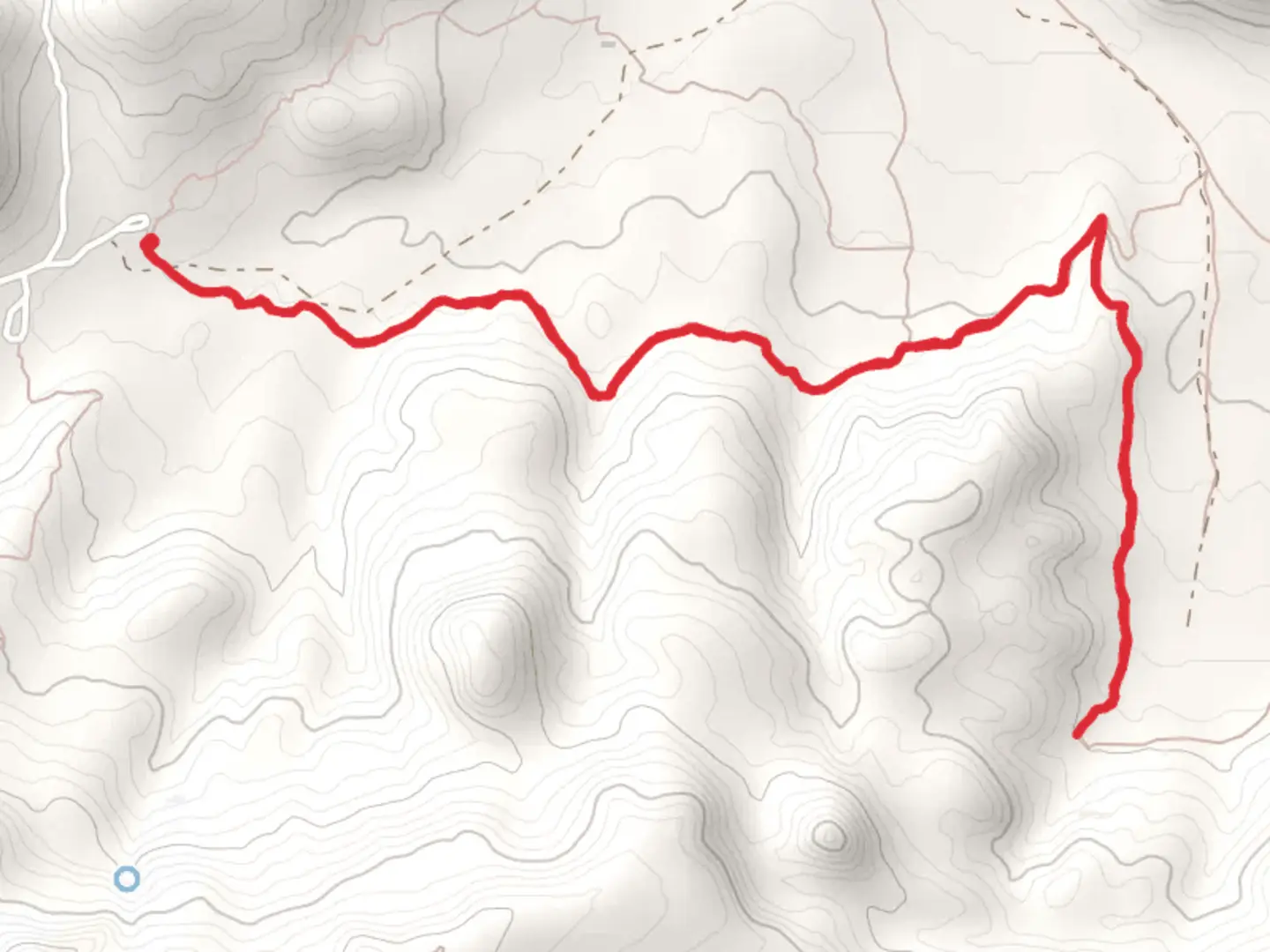 An image depicting the trail Homestead Trail and its surrounding area.