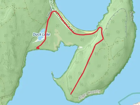 Murray Bay Group Site to E Lighthouse Point