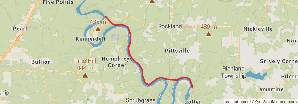 American Perimeter Trail - Northern Appalachian Primary stage 10 Map