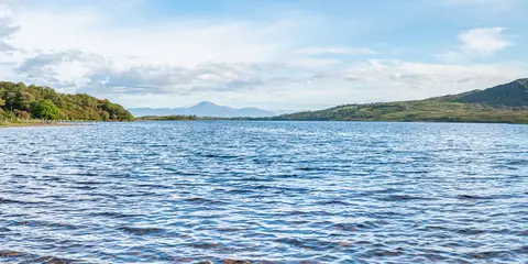 An image depicting the trail Lettermaghera - Derradda Loop and its surrounding area.