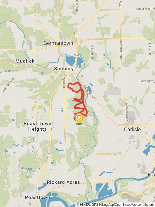 Twin Creek Metropark Loop