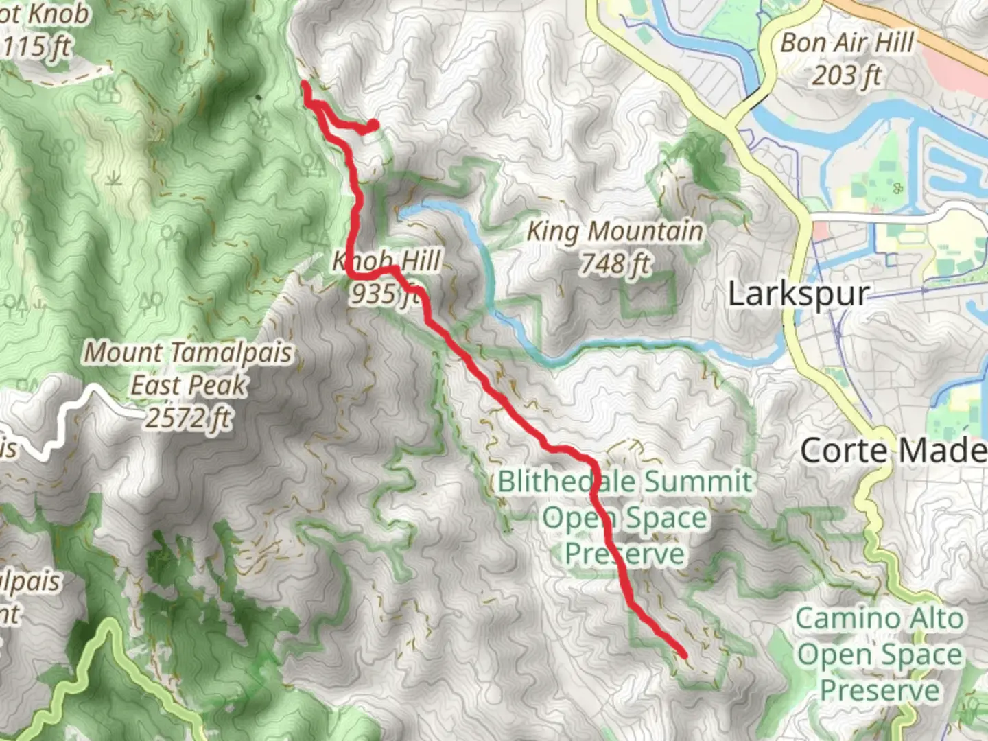 An image depicting the trail Windy Ridge Trail and its surrounding area.