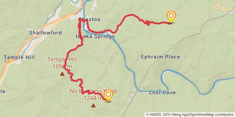 Appalachian Trail stage 38 Map