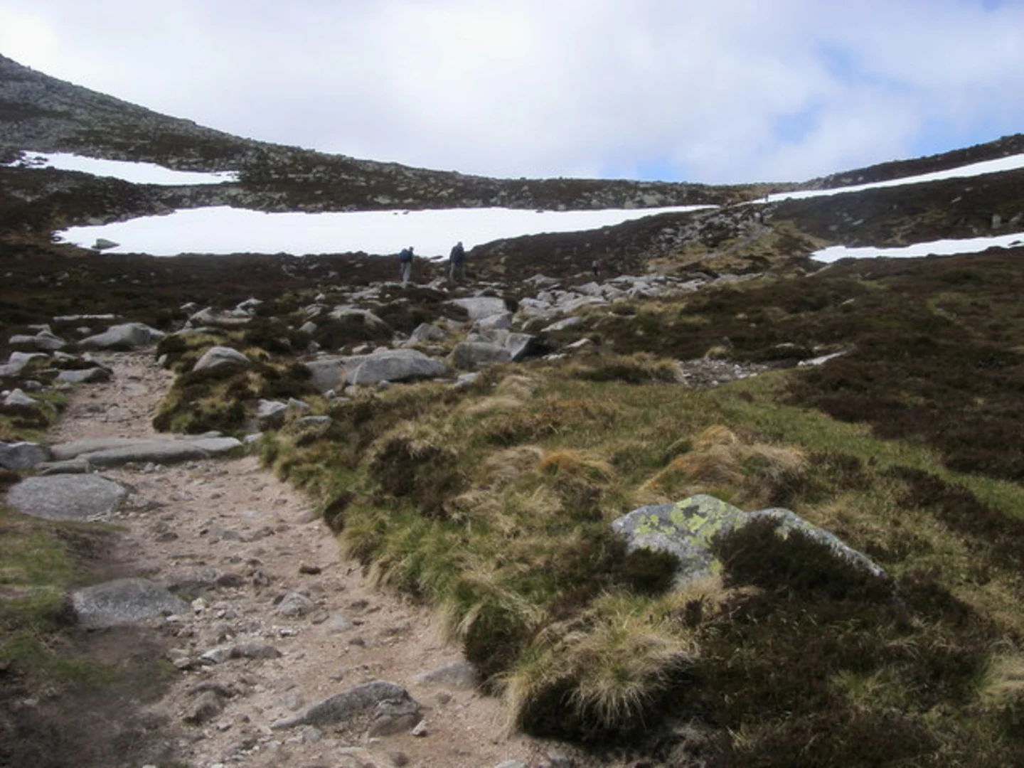 An image depicting the trail Cac Carn Beag and Lochnagar from Spittal of Glenmuick and its surrounding area.