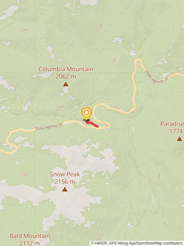 Sherman Tie Trail mobile static map