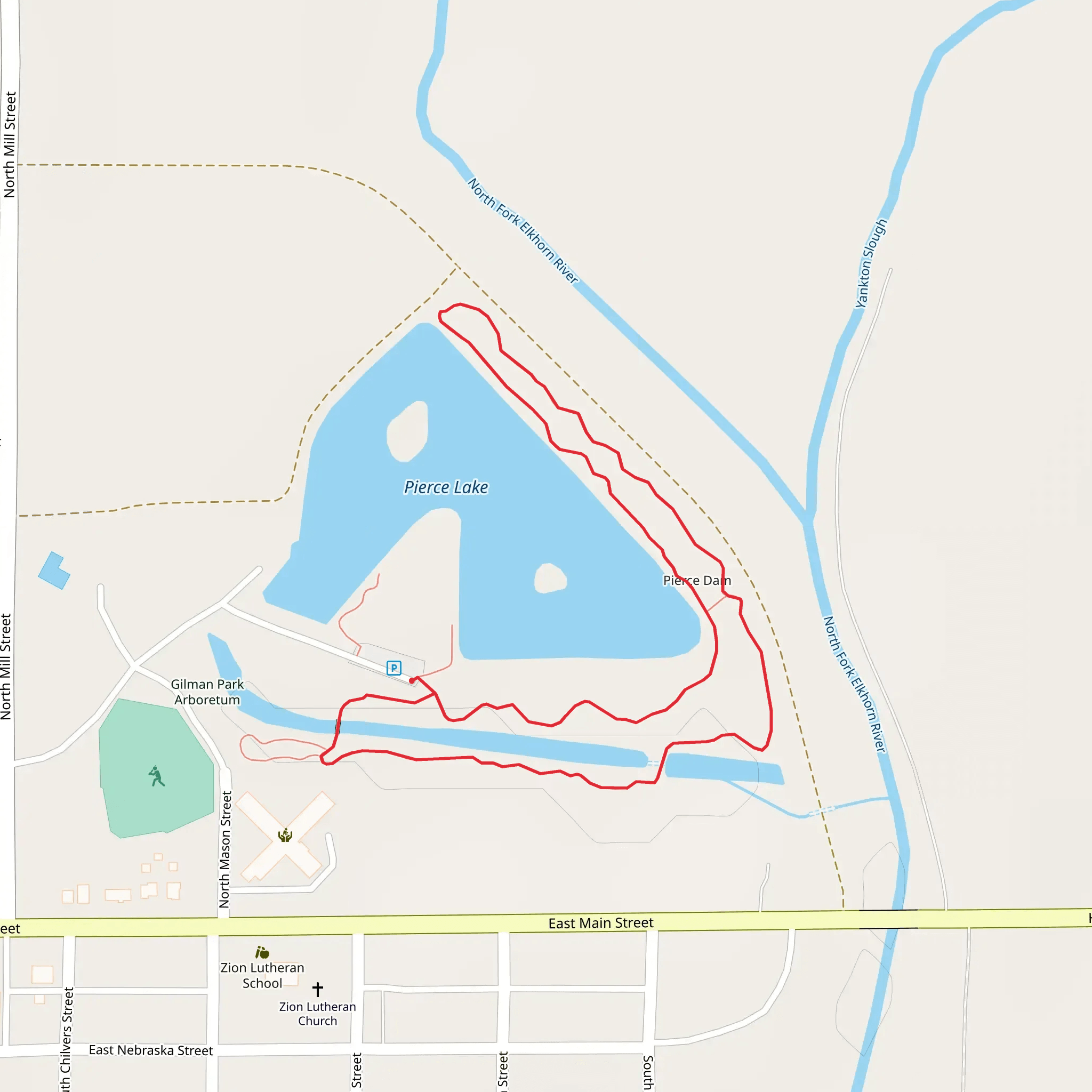 East Pierce Loop mobile static map