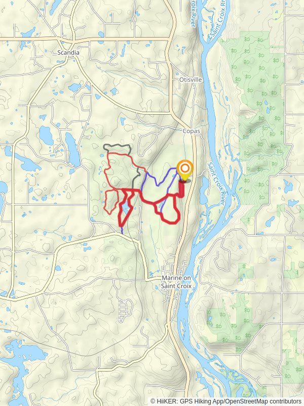 Wetland and Prairie Overlook Loop Trail - William O'Brien State Park