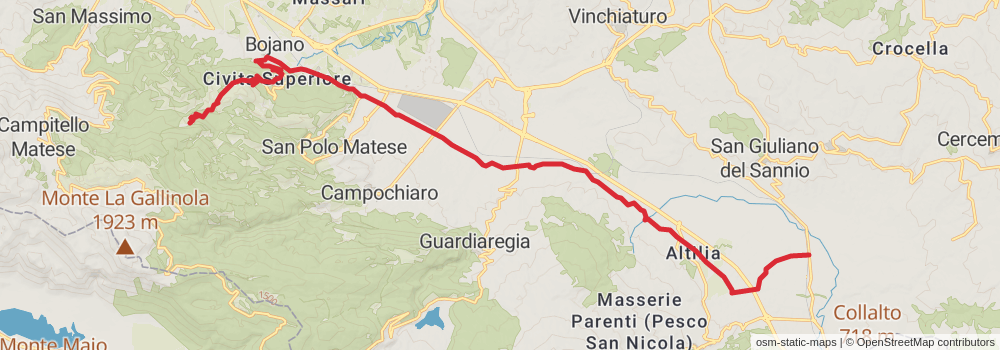 Sentiero Italia - Puglia Section stage 2 Map