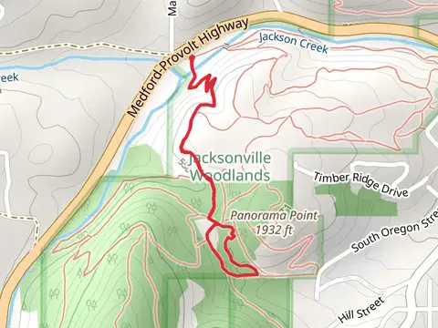 Jackson Forks, Jane Naverson and Rich Gulch Loop Trail