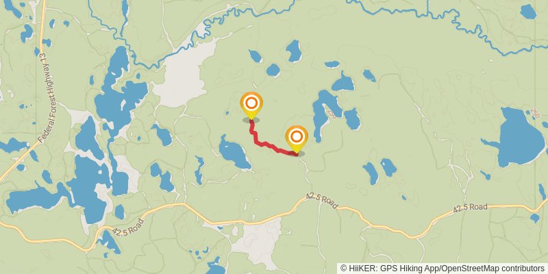 Pine Marten Run Trail alt 4 Map