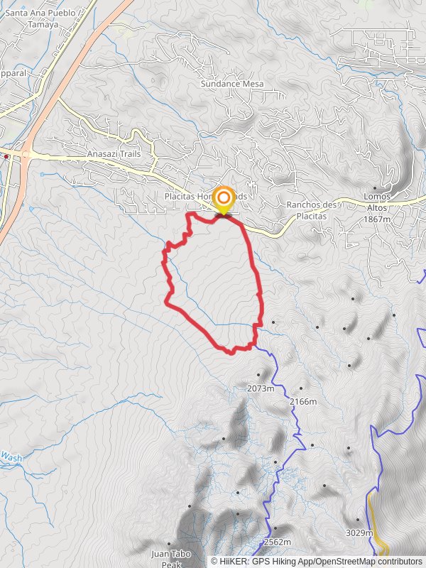 Forest Loop Road 445 mobile static map