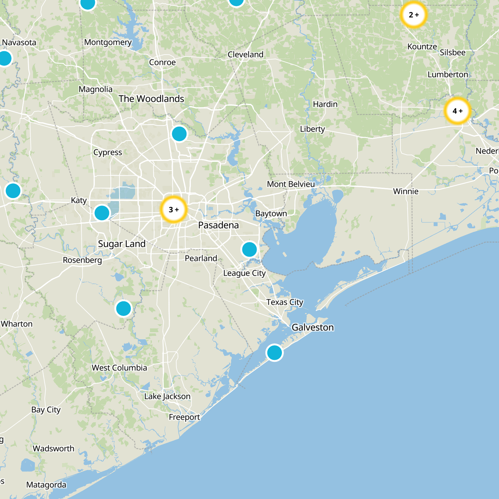 Harris County Static Map