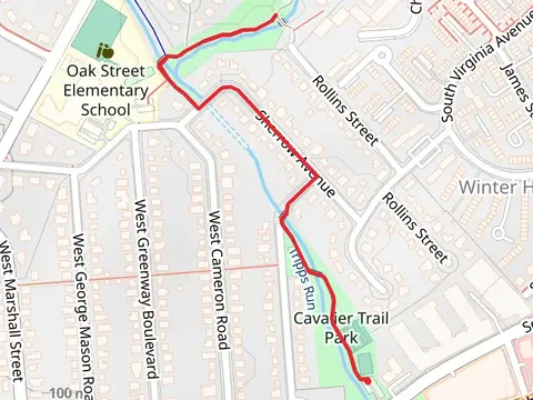 Cavalier Trail Park and Howard E Herman Stream Valley Park