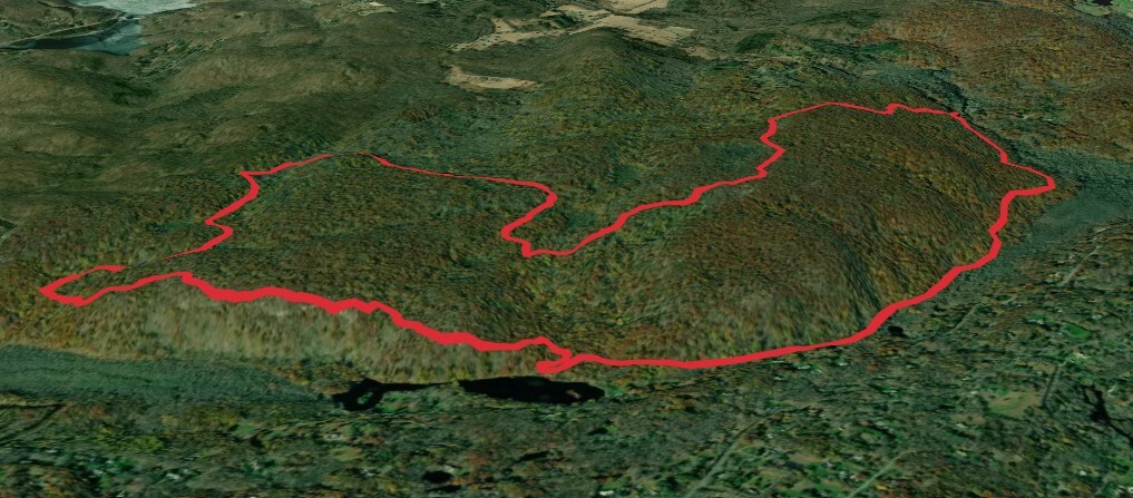 Blue and Rock Trail Loop from Kimberly Ridge