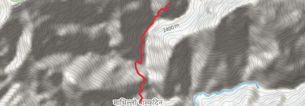 Kanchenjunga Base Camp Trek stage 4 Map