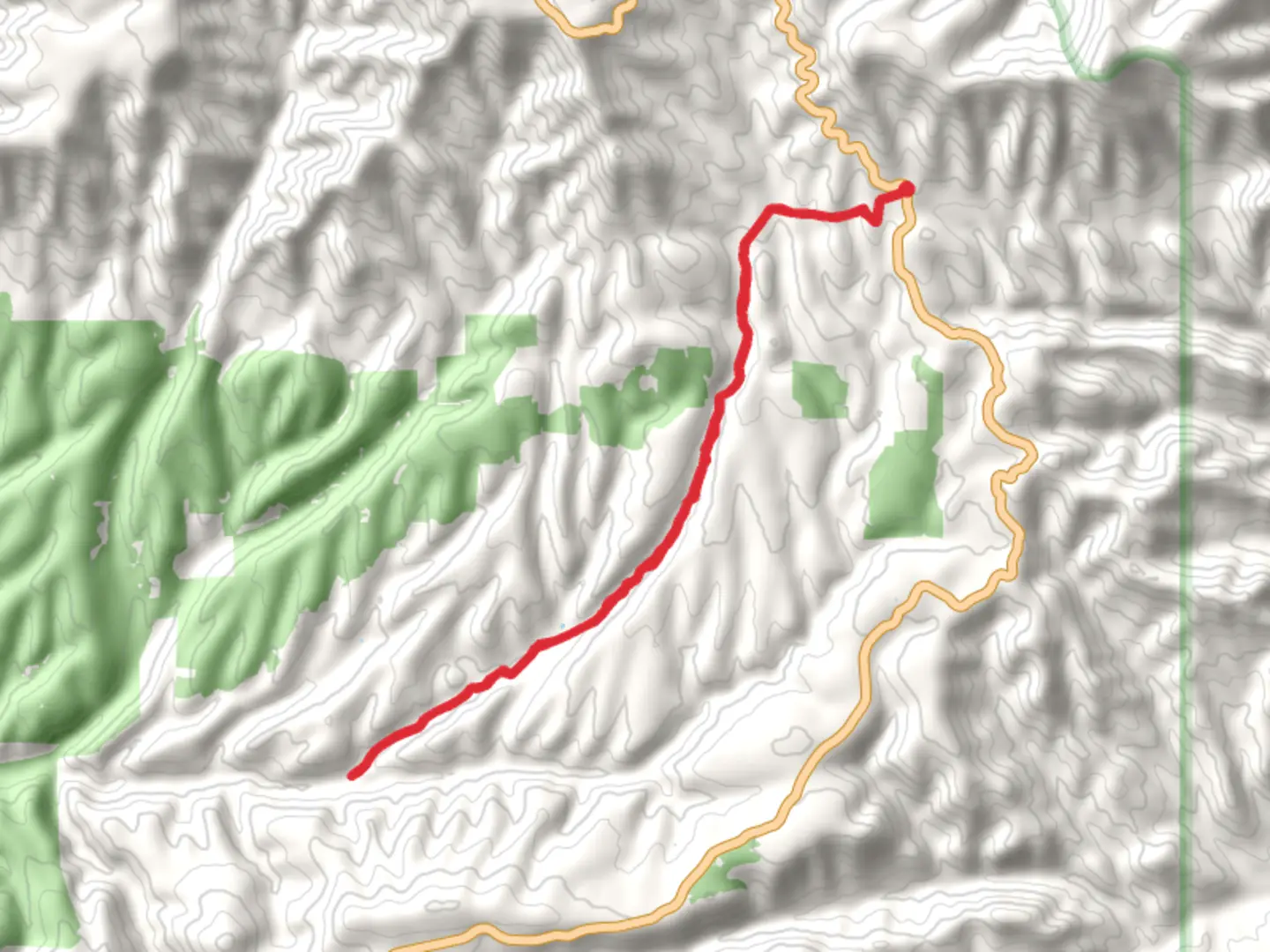 An image depicting the trail Crabtree Trail and its surrounding area.
