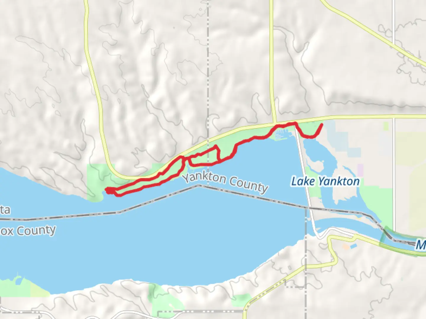An image depicting the trail Lewis and Clark Trail and its surrounding area.