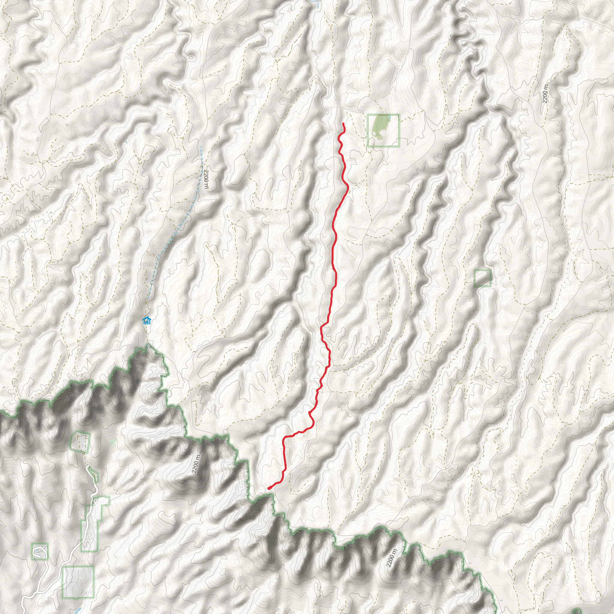 Houston Brothers Trail mobile static map