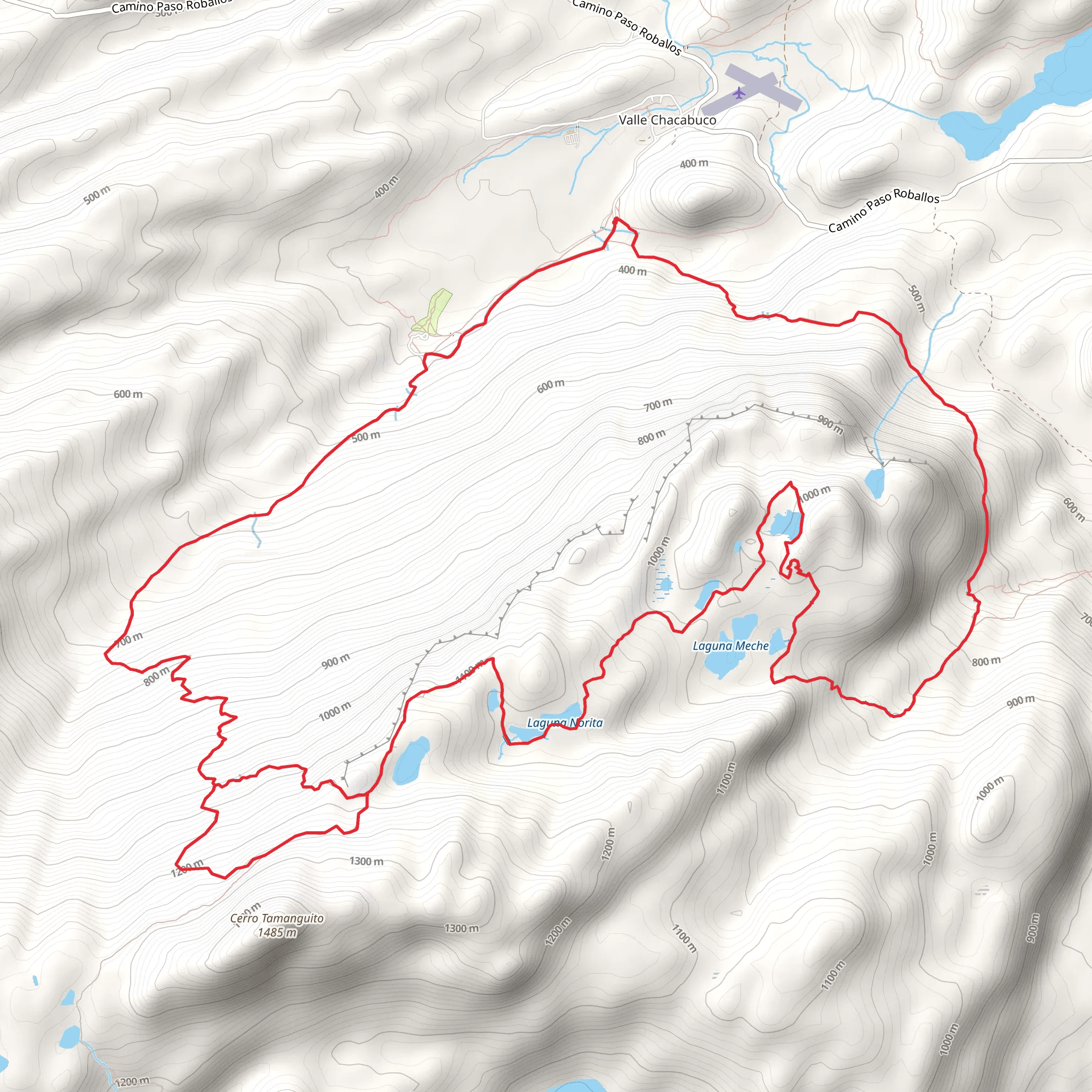 Laguna Atlas Trail mobile static map