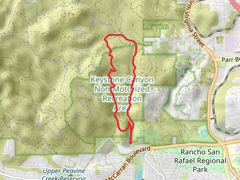 Keystone Canyon, Rabbitman Blast and Poedunk Loop Trail