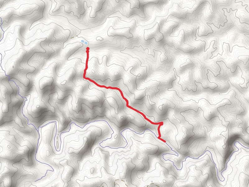 Calkins Draw Trail and French Creek and Mount Coolidge Trail
