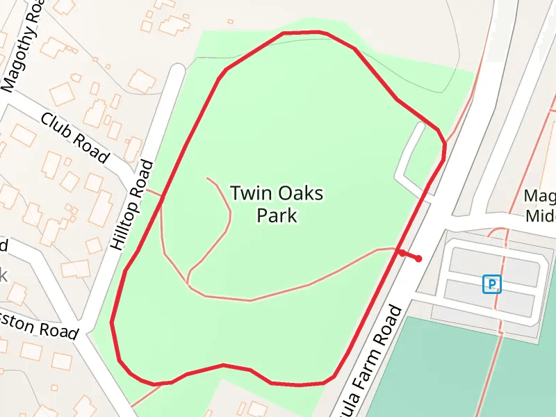 Twin Oaks Park Loop