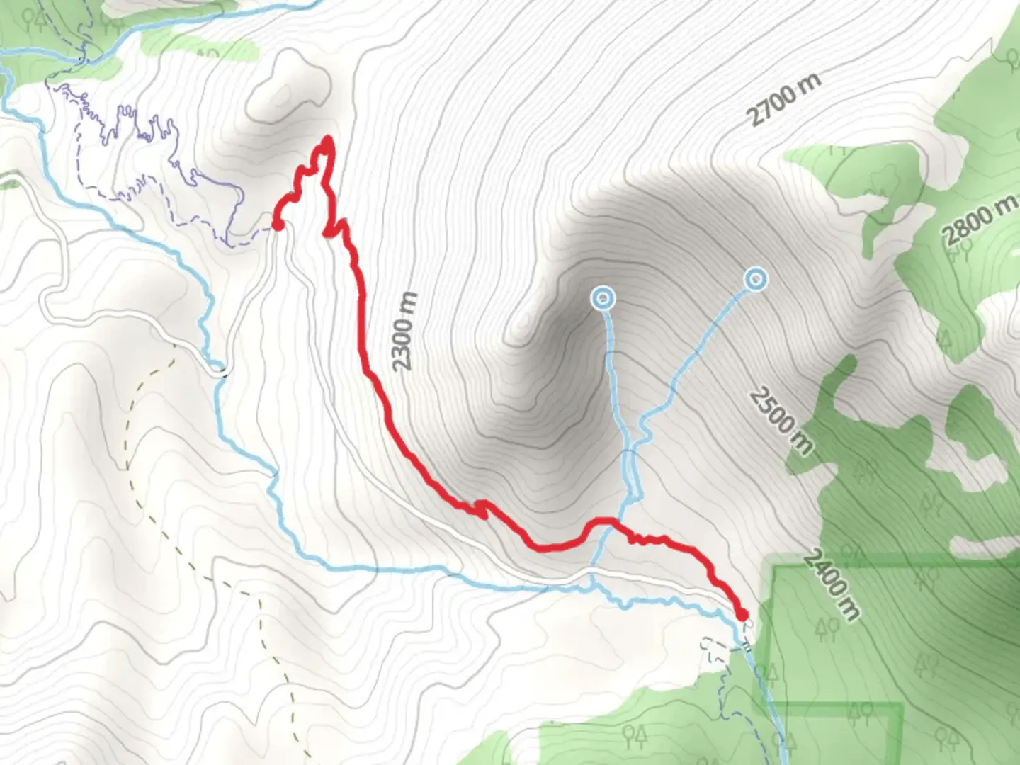 An image depicting the trail Armstrong Connector Trail and its surrounding area.