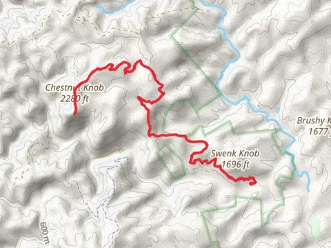 Swenk Knob and Chestnut Knob