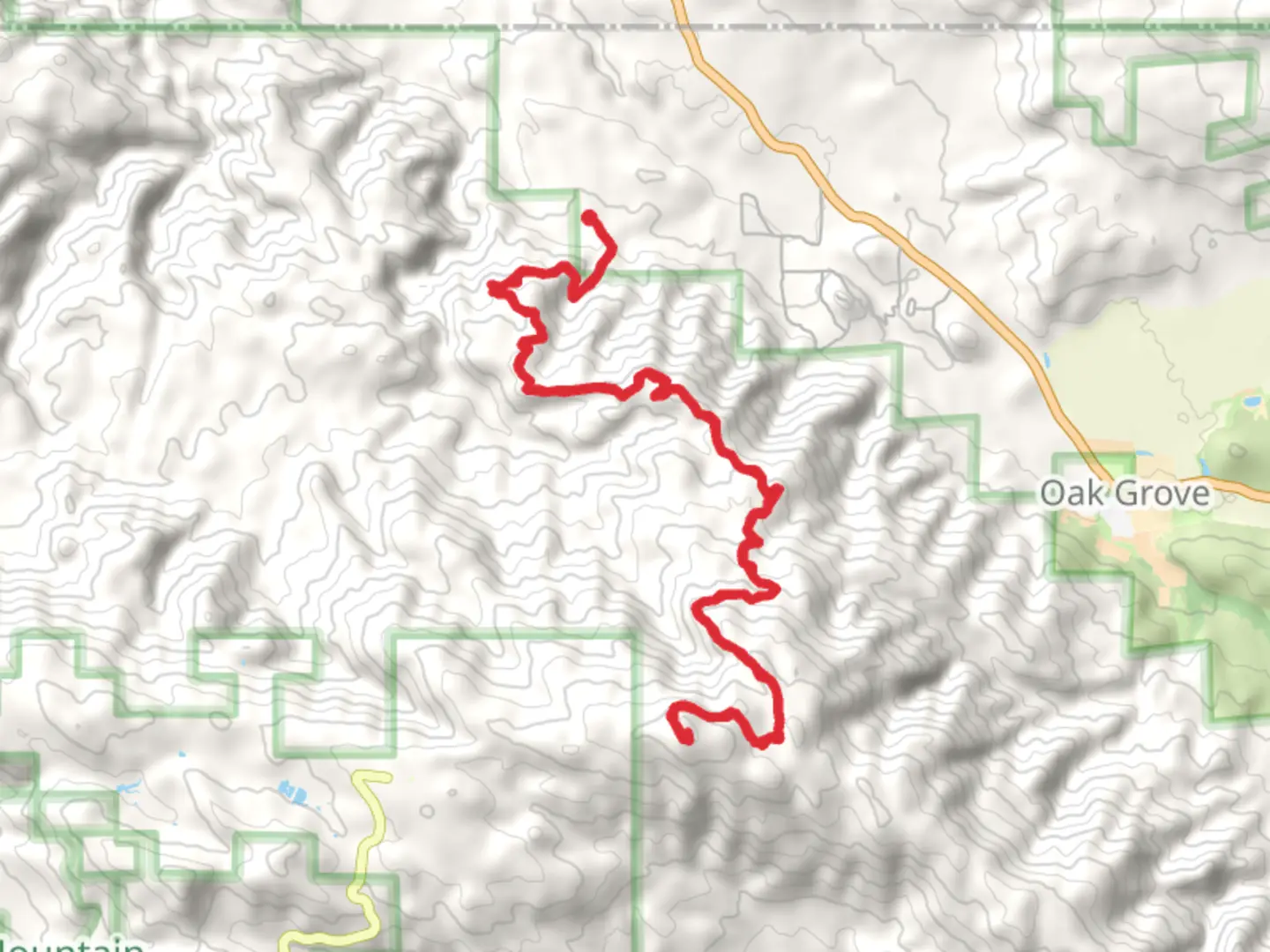 An image depicting the trail High Point Lookout and its surrounding area.