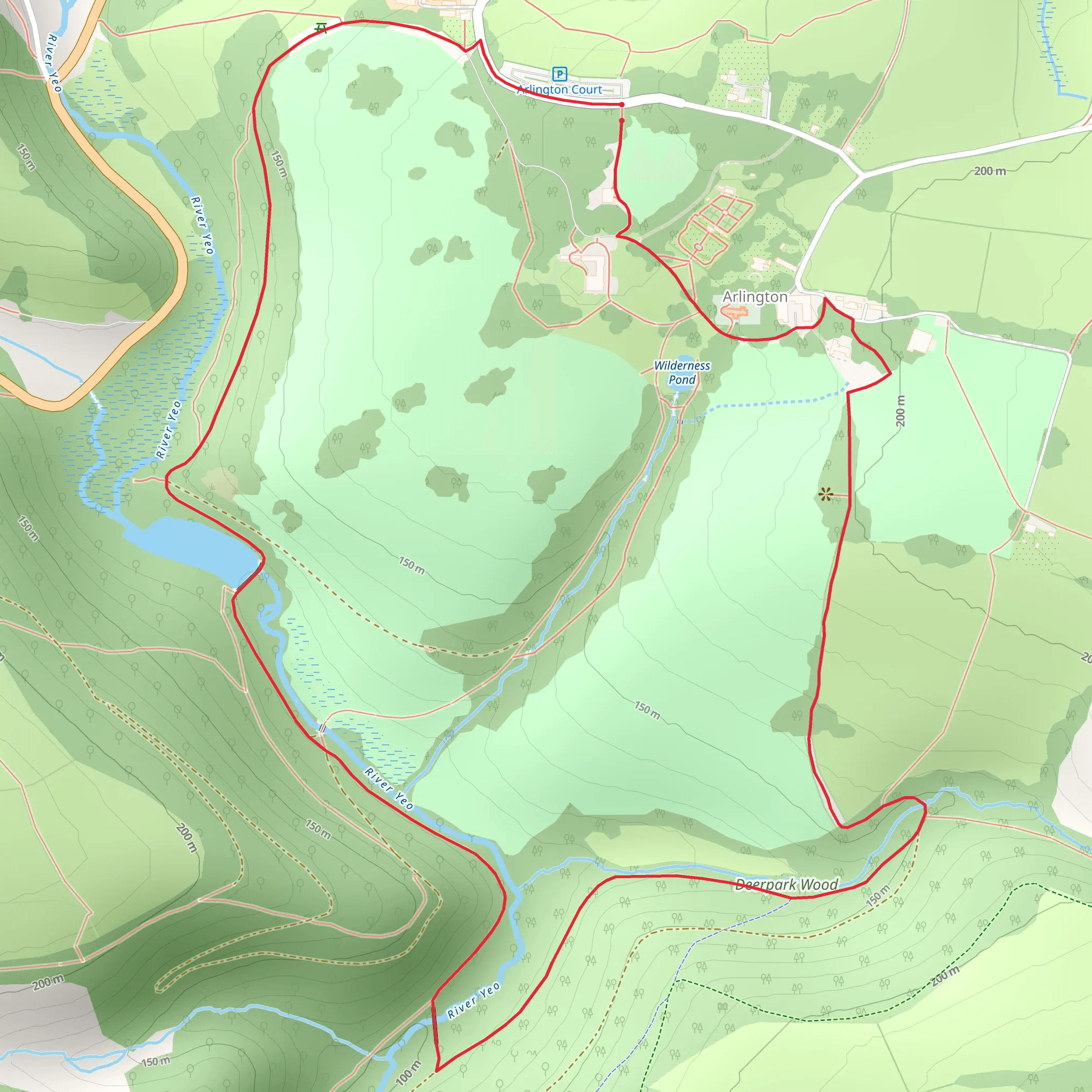 Arlington Loop mobile static map