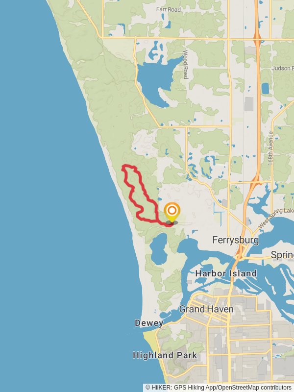 North Ottawa Dunes County Park Loop