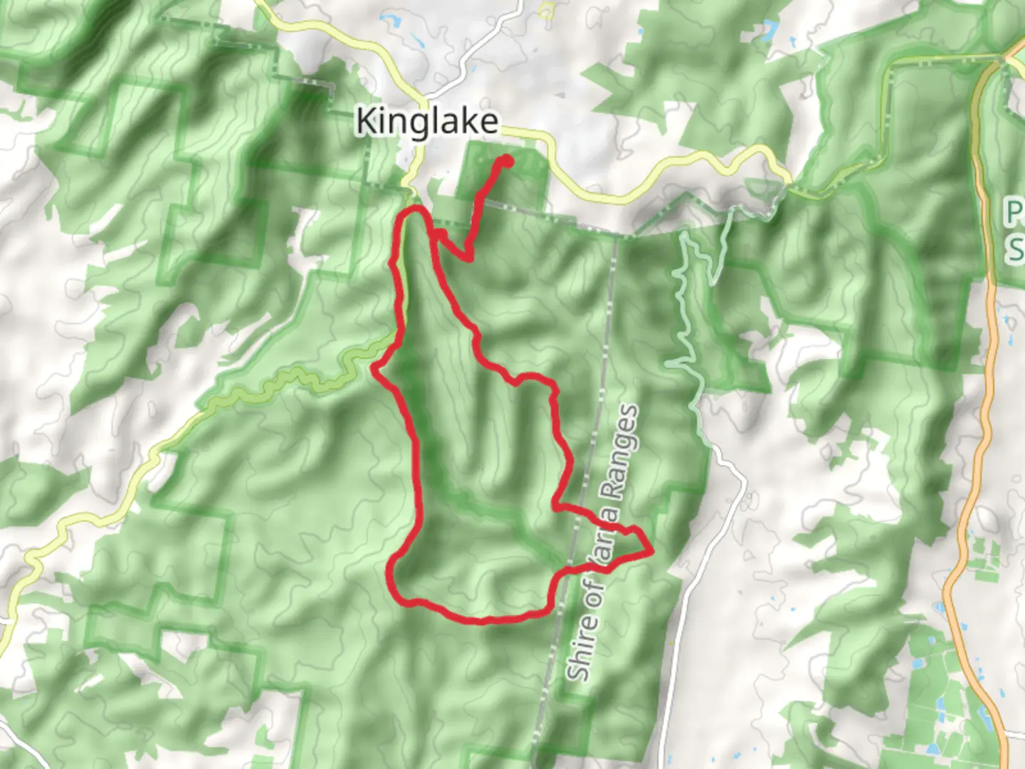 An image depicting the trail Mount Everard Circuit Trail and its surrounding area.